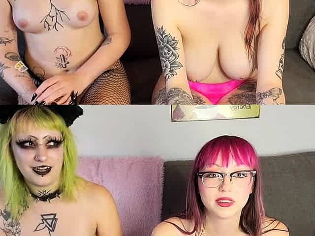 Cute blonde teen shows tit pussy and ass