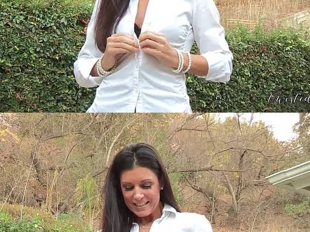 Dana Vespoli pleasuring India Summers's wet cunt with a toy