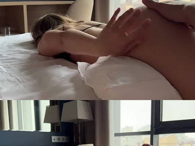 eighteen-year-old girlfriend woke up after a party