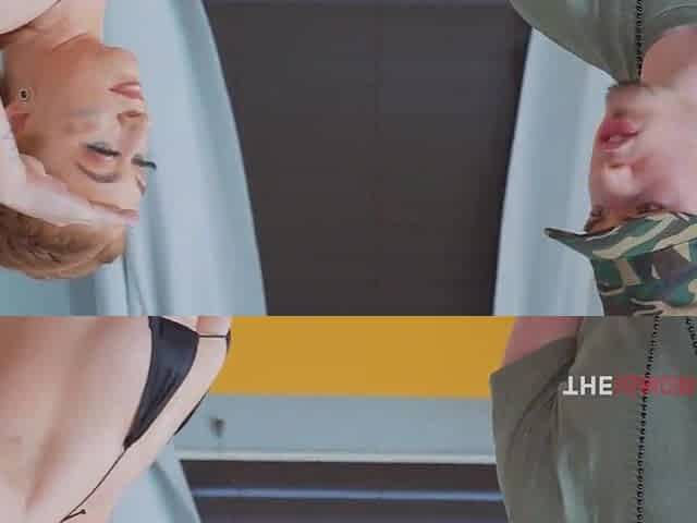 The Shlong-Tation of a Sergeant - Dani Blu, Callie Ebony, Alexander Vega