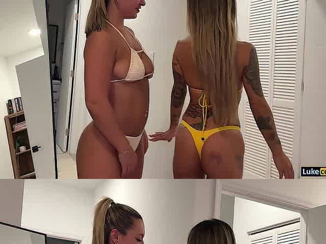 "How Do We Look In Our Fresh Bikini's" Stepsis and Bestfriend - Gypsy Rose - Linda Lan