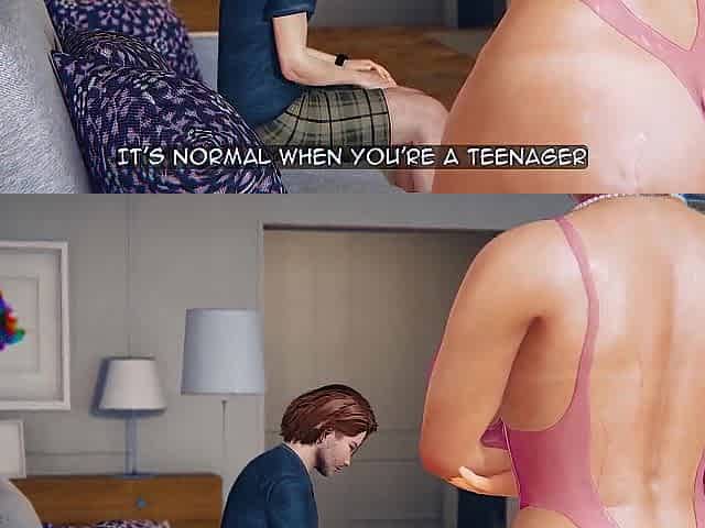 Stepmom Cheats On Her Husband With His Stepson (3d) - Hentai Anime