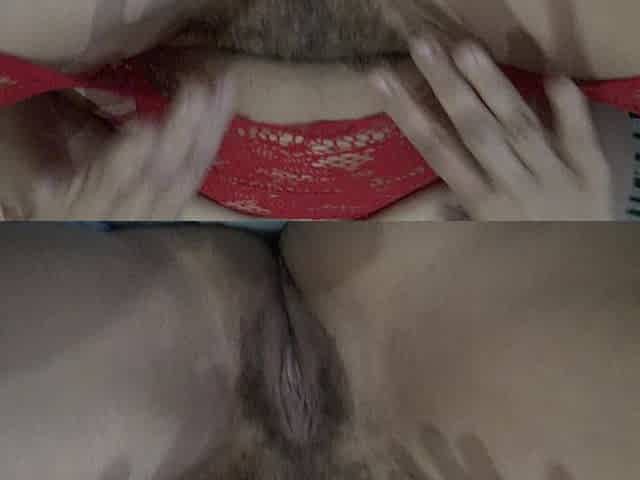 Hairy French Amateur Cuckold Wife Lets Me Cum Inside Her Pussy