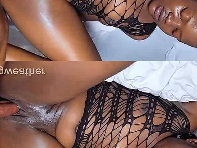 Butt widening docking her cunt