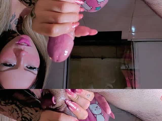 Nail Fetish Handjob! Post-orgasm Torment
