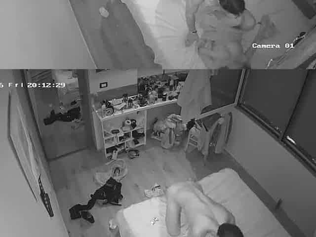 Busty short hair girlfriend licked then fucked
