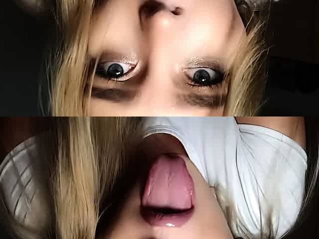 ASMR Siren - Mouth Tongue and Ahegao Face