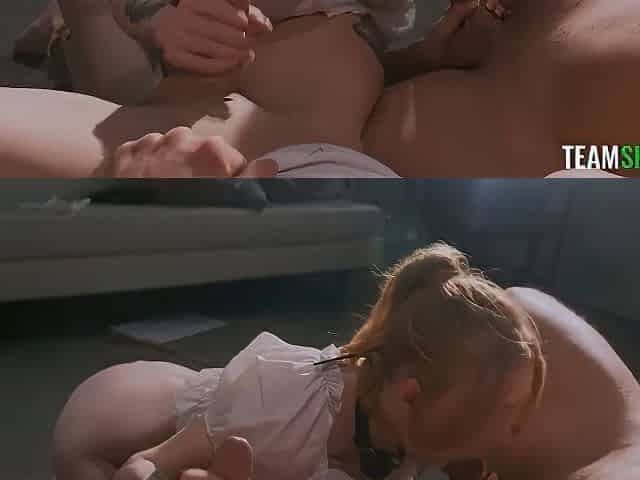 Madi Collins Family Threesome