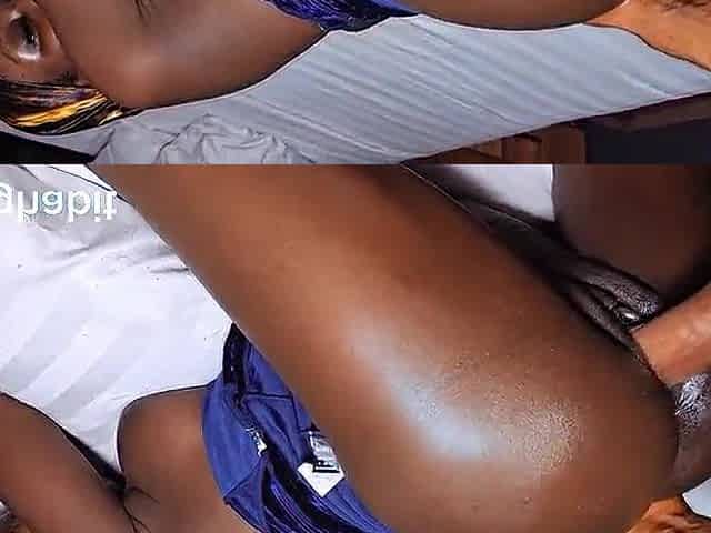 black taking fick in worthy booty