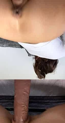 Amateur close up ass toying