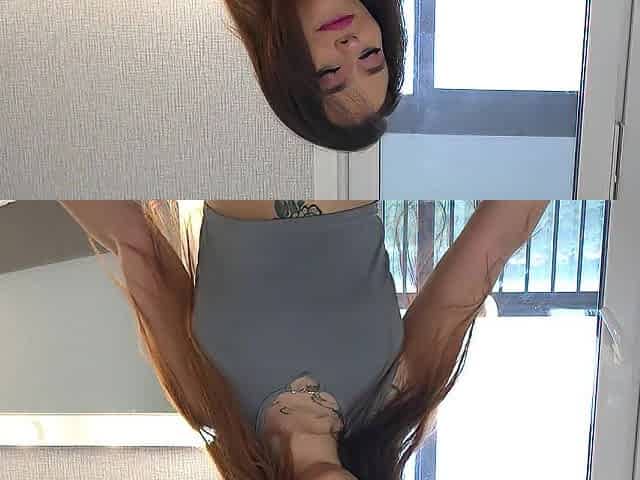 My stepsister flexed her booty for her boyfriend, but I was faster.