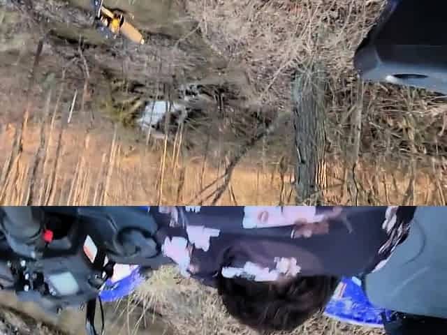 BBW Creampied in Public - Waterfall Adventure