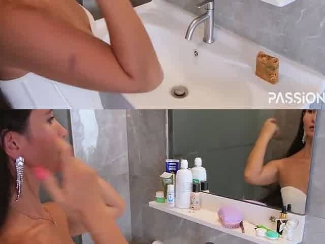 Deep Mouth Fuck With Facial For Hot Wife
