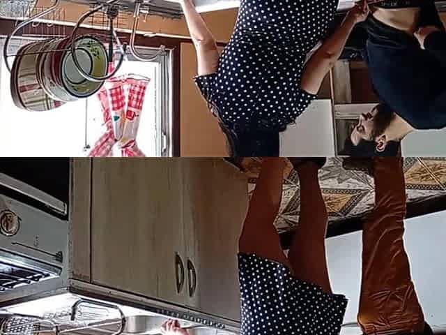 What Would You Do if You Caught Your Stepmother Fucking Her Stepbrother in the Kitchen? Would You Accuse Her of Infidelity?