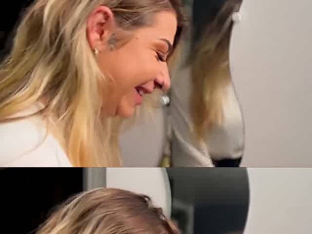Sienna, Charming Blond with a Fantasy Body, Has a Admirable Screw with 2 Large Dicks