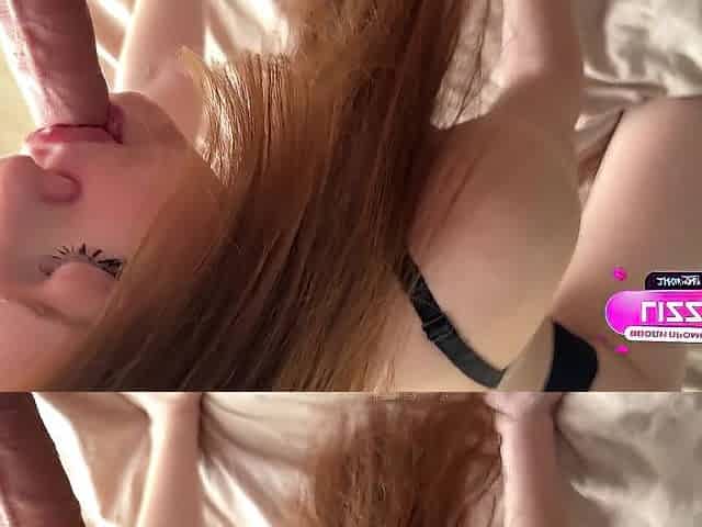 -Just don't come inside me... Large Titty Step Sister climax from 1st Sex