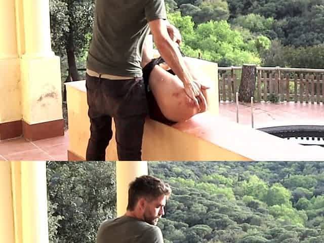 Beautiful Sex Outside the House, Amateur Couple