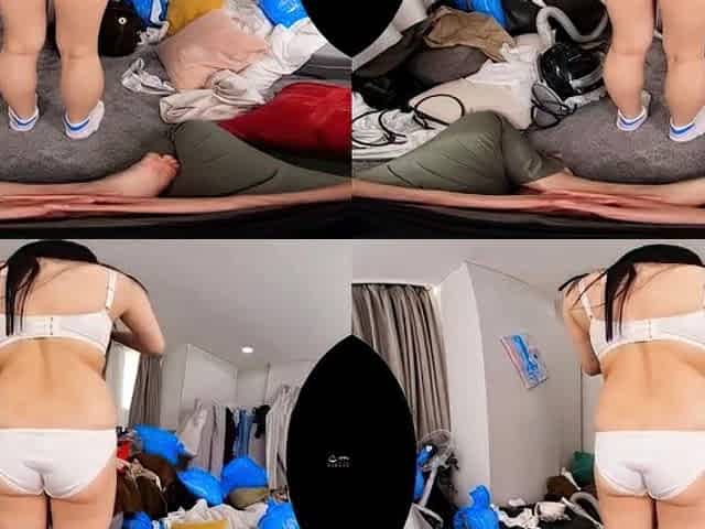 Asian japanese schoolgirl in lingerie mak