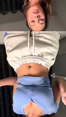 Teen Cute Italian Brunette Solo At