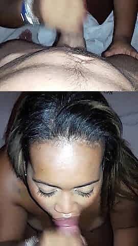 Married woman sucking youthful dude's large dong in secret