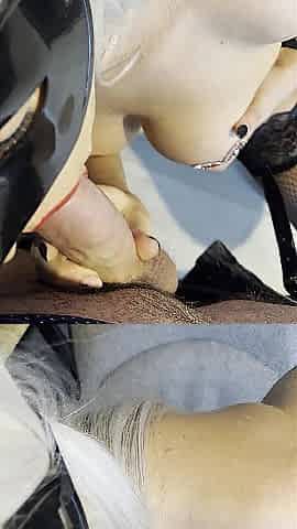 Large breasts Schlong worship with titfuck