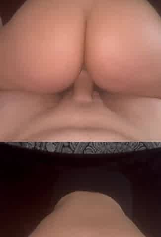 Squirting on my step brother with surprise cream pie