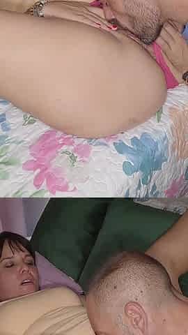 Homemade Missionary Sex with Hot MILF, Cum Inside Her Hairy Pussy