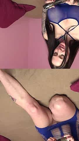 Brooke Lyn Rose Does Her Dong From Behind