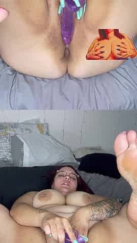 Fucked Myself with a Big Dildo