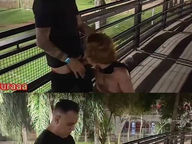 The womanizer screwed me in the centre of the street and the cuckold just stood there watching.