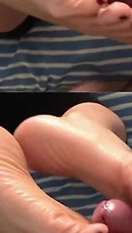 My Wrinkled Soles Gives a Perfect Footjob