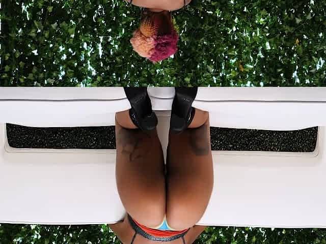 Hot Big Black Latina booty Black and Ebony