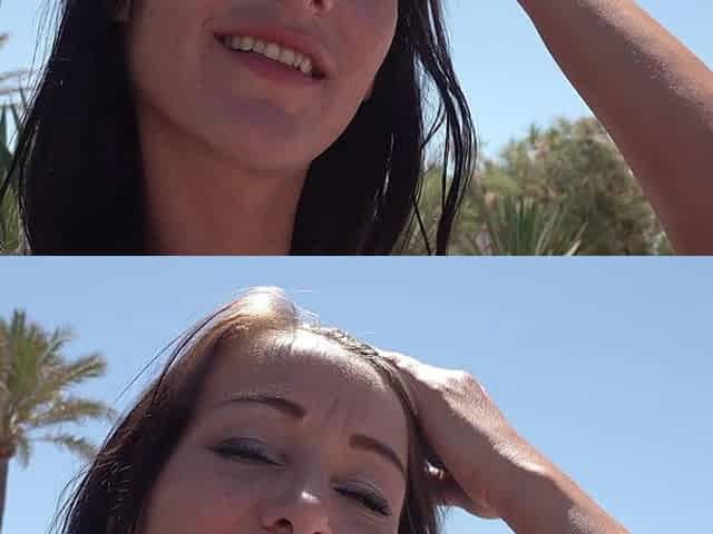German Scout - Fit German Teen July Buster Pick up for Holiday Casting Fuck at The Beach