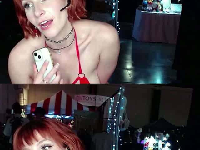 Big boobs webcam slut toys her asshole