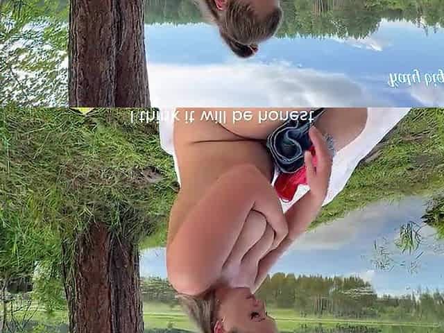 Picked up a hotty on a in nature's garb beach. creampie