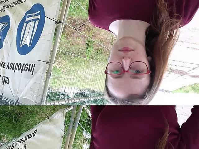 German Skinny-girl Turned Into a Throat Whore