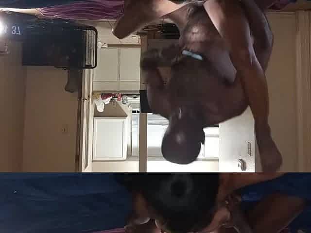 Caramel Skinny Black mother I'd like to fuck Gets The Jock