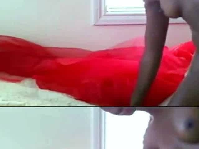 African Amateur Couple's Steamy Webcam Sex