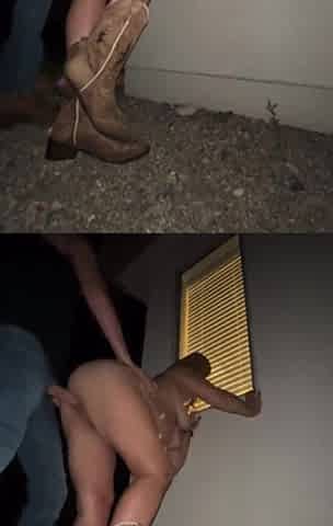 Fucking 9 Months Pregnant Cowgirl Outside After Rodeo