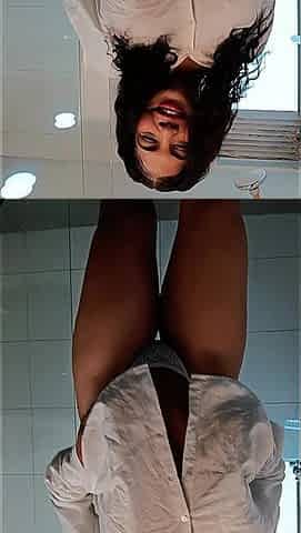 Ana in the Shower
