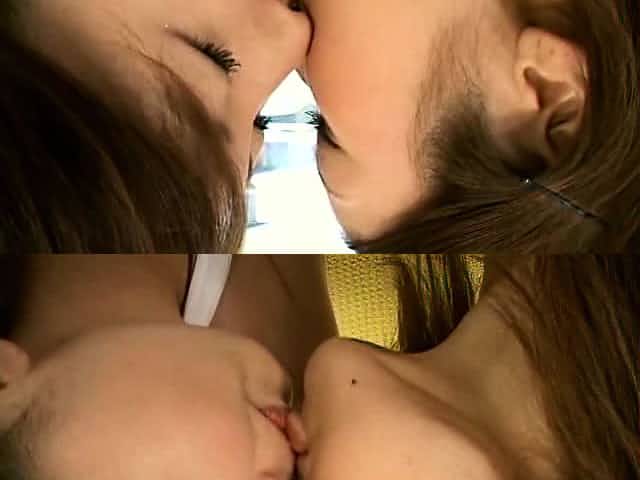 Asian lesbian pussy lick