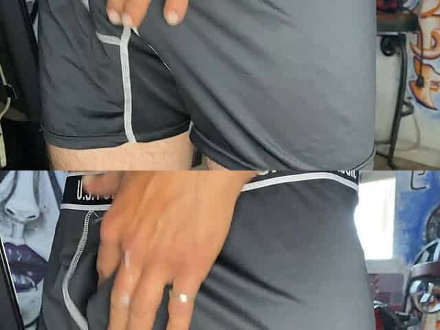 Str8 Solo Hunk-Creamy White Masturbation-Woody Sinn