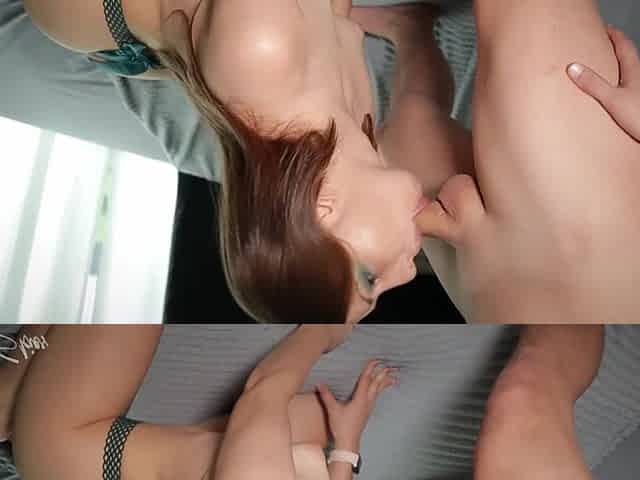 How Hot This babe's When My Dick is in Her Throat