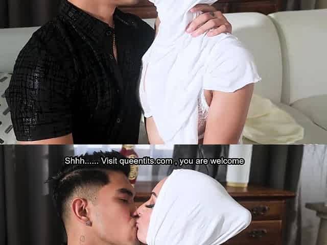 Hijab girl lets American boyfriend pop her secret cherry