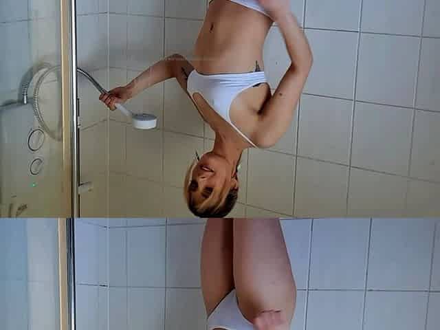 Teen Girl Solo Masturbation and Striptease 27