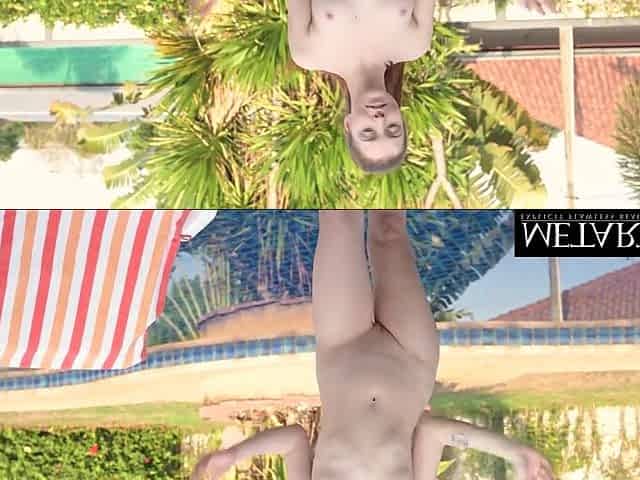 Gorgeous Girl And Mary Fox - Watch Cute Redhead Dildo To A Noisy Orgasm Outdoors