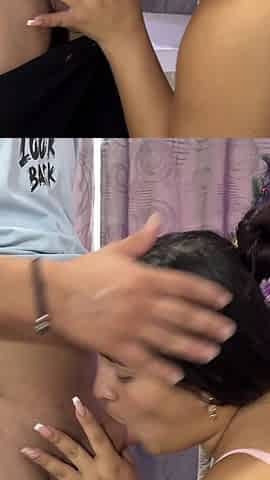 My Stepsister Gets Horny After Receiving My Huge Cock as a Christmas Present, We End up Having a Hard Fuck