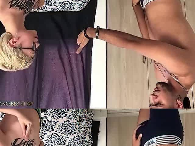 My Stepbrother Fucks My Ass After Fucking His Girlfrien