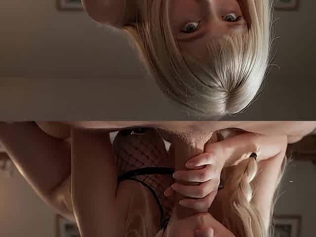 ATKINS HEAVEN - Whispers of Want: Ex-Girlfriend In Fishnet Top Sneaks Back For Anal Creampie - [AI]