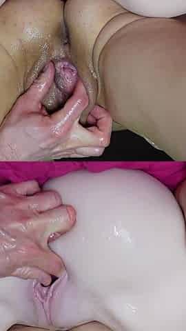 Fisting MILF Caught with Her Step Sis From Tantaly Hardcore Fist Insertions to Squirting